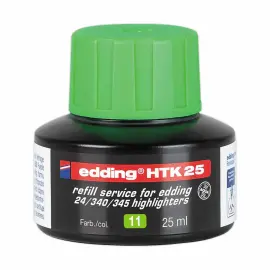 Recharge surligneur EDDING - Ecoline E24 - Vert clair photo du produit