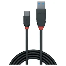 Câble USB Black Line 3.2 - Type A vers C - 10Gbit/s - 1m - LINDY photo du produit