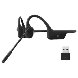 Casque sans-fil à conduction osseuse OpenComm2 - Bluetooth USB-A- noir photo du produit