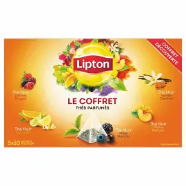 Boite de 50 Sachets thé assortis -LIPTON photo du produit