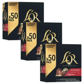 150 capsules de café L'OR Espresso Splendente -  Compatibles Nespresso photo du produit