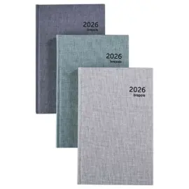 Agenda journalier Brepols Ecoday - 1j/page - 13,3x20,8 cm - bleu photo du produit