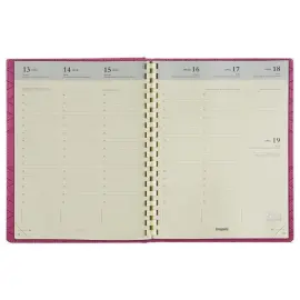 Agenda semainier Brepols TIMING Cube -17 x 22 cm - Assortis photo du produit