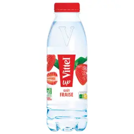 24 24 bouteilles eau VOLVIC Up saveur fraise - 50 cl photo du produit