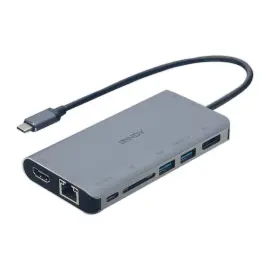 Mini Docking Station USB C - Pour Laptop - 100W - LINDY photo du produit