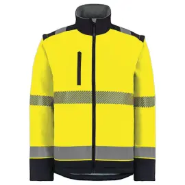 Softshell HV e-vision jaune photo du produit