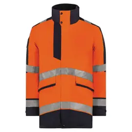 Parka orange haute visibilité E-VISION - Label GRS - Taille XXL - T2S photo du produit