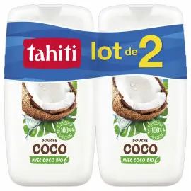 2 gels douche Tahiti Coco 250ML photo du produit