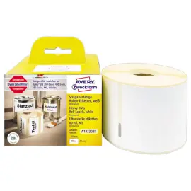 Rouleau de 300 &eacute;tiquettes polypropyl&egrave;ne ultra-r&eacute;sistantes LW 59x102 mm photo du produit