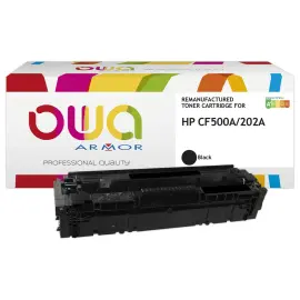 Toner &eacute;quivalent HP CF500A noir photo du produit