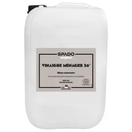 Spado Origines vinaigre blanc 20° Ecocert 10L photo du produit
