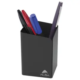 Pot à crayons métal - Noir photo du produit