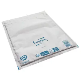 100 Pochettes matelassées Bulle Polyéthylène24x33cm - Jovimail Ecobulle photo du produit