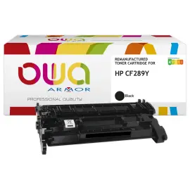 Toner K16252OW compatible HP CF289Y 20K OWA - Noir photo du produit