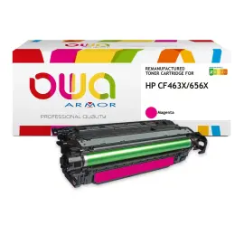 Toner &eacute;quivalent HP CF463X 22K - Magenta - Owa photo du produit