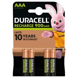 4 DURACELL RCR 10 ANS AAA X4 900mAh photo du produit