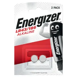 2 Piles alcaline LR43 - Energizer photo du produit