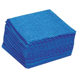 50 Lavettes non tissées JEEP+ bleues  35x50 cm photo du produit