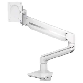 Bras porte-&eacute;cran simple Top Mount Tallo - blanc photo du produit