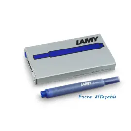 5 Cartouches encre effa&ccedil;able - Bleu - Lamy photo du produit