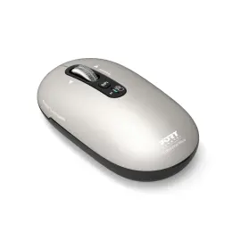 Souris sans fil PURE MAC - Bluetooth - Rechargeable - Beige - Port Connect photo du produit