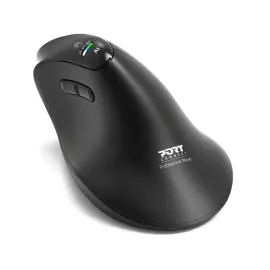 Souris sans fil - Ergonomique - Bluetooth - Noir - Port Connect photo du produit