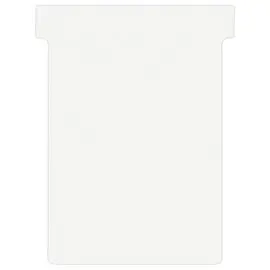 100 Fiches T pour planning - Taille 3 - Blanc - NOBO photo du produit