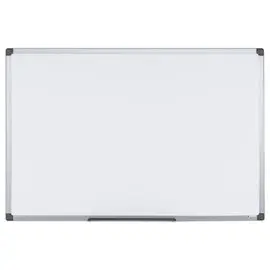 Tableau blanc laqué avec cadre PVC - 90 x 120 cm photo du produit