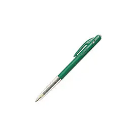 Stylo bille rétractable M10 - Écriture moyenne - Vert - BIC photo du produit