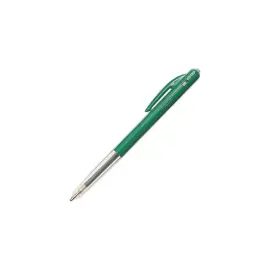 Stylo bille r&eacute;tractable M10 - &Eacute;criture moyenne - Vert - BIC photo du produit