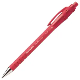 Stylo bille r&eacute;tractable Flexgrip &eacute;criture moyenne - Rouge - Papermate photo du produit