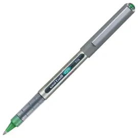 Stylo roller pointe m&eacute;tal Eye 157 - &Eacute;criture moyenne - Vert - UNI-BALL photo du produit