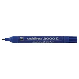 Marqueur permanent 2000 - Pointe ogive - Bleu - EDDING photo du produit