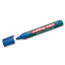 Marqueur permanent pour papier EDDING 380 - Bleu photo du produit