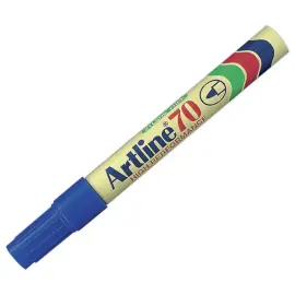 Marqueur permanent 70 - Pointe ogive 1.5 mm - Bleu - Artline photo du produit