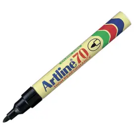 Marqueur permanent 70 - Pointe ogive 1.5 mm - Noir - Artline photo du produit