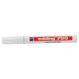Marqueur peinture EDDING 750 pointe moyenne - Blanc photo du produit