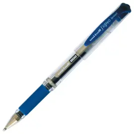 Stylo bille gel Signo Broad - &Eacute;criture large - Bleu - UNI-BALL photo du produit