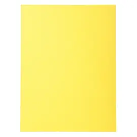 100 Chemises 220 g recycl&eacute;es - Jaune - Exacompta photo du produit