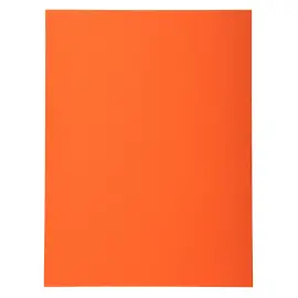 100 Chemises 220 g recycl&eacute;es - Orange - Exacompta photo du produit