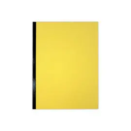 10 Chemises dos renforcé large - Soufflet 3 cm - Carte 300g - Jaune photo du produit