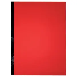 10 Chemises dos renforc&eacute; large - Soufflet 3 cm - Carte 300g - Rouge  - Access photo du produit