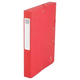 Boîte de classement Cartobox - Dos 4 cm - Rouge - EXACOMPTA photo du produit