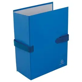 Chemise extensible à sangle velcro - Bleu clair - EXACOMPTA photo du produit