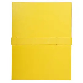 Chemise extensible &agrave; sangle velcro - Jaune - Exacompta photo du produit
