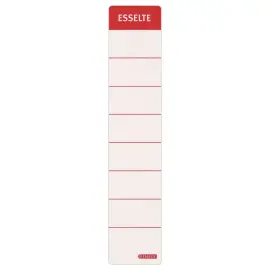 10 Etiquettes autocollantes pour classeur &agrave; levier dos 3,7 cm photo du produit