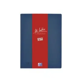 Protège-documents Le Lutin Classique A4 - 30 pochettes - Bleu - Oxford photo du produit
