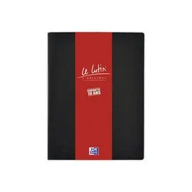 Protège-documents Le Lutin Classique noir 40 poches - Elba photo du produit