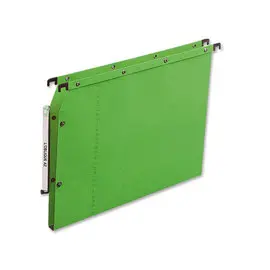 25 Dossiers suspendus pour armoires à pression ELBA fond 15 mm - Vert photo du produit