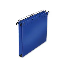 10 Dossiers suspendus pour tiroirs - Fond 30 mm - Bleu - ELBA photo du produit